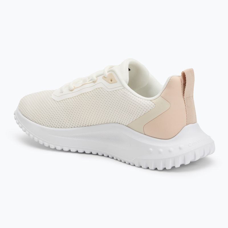 Dámské boty Calvin Klein YW0YW01851 Eva Runner L-Up Mix Mesh Logo Ck bright white/black 3