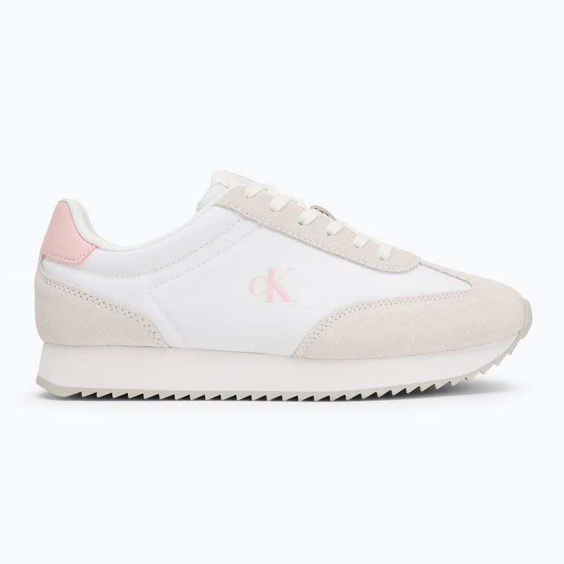 Dámské boty Calvin Klein YW0YW01828 Caleup Mg Nylon Mix Bright White/Sweet Pink 2