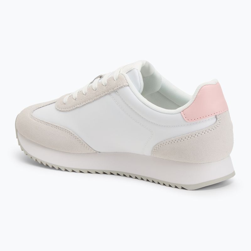 Dámské boty Calvin Klein YW0YW01828 Caleup Mg Nylon Mix Bright White/Sweet Pink 3