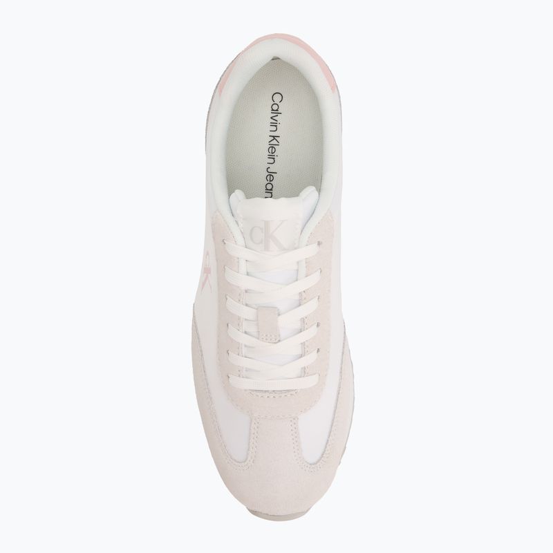 Dámské boty Calvin Klein YW0YW01828 Caleup Mg Nylon Mix Bright White/Sweet Pink 5