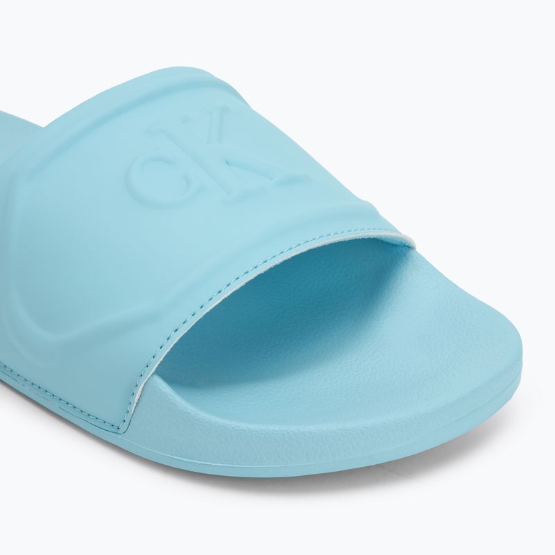 Dámské nazouváky Calvin Klein YW0YW01879 Pu Hf Mg blue danube 7