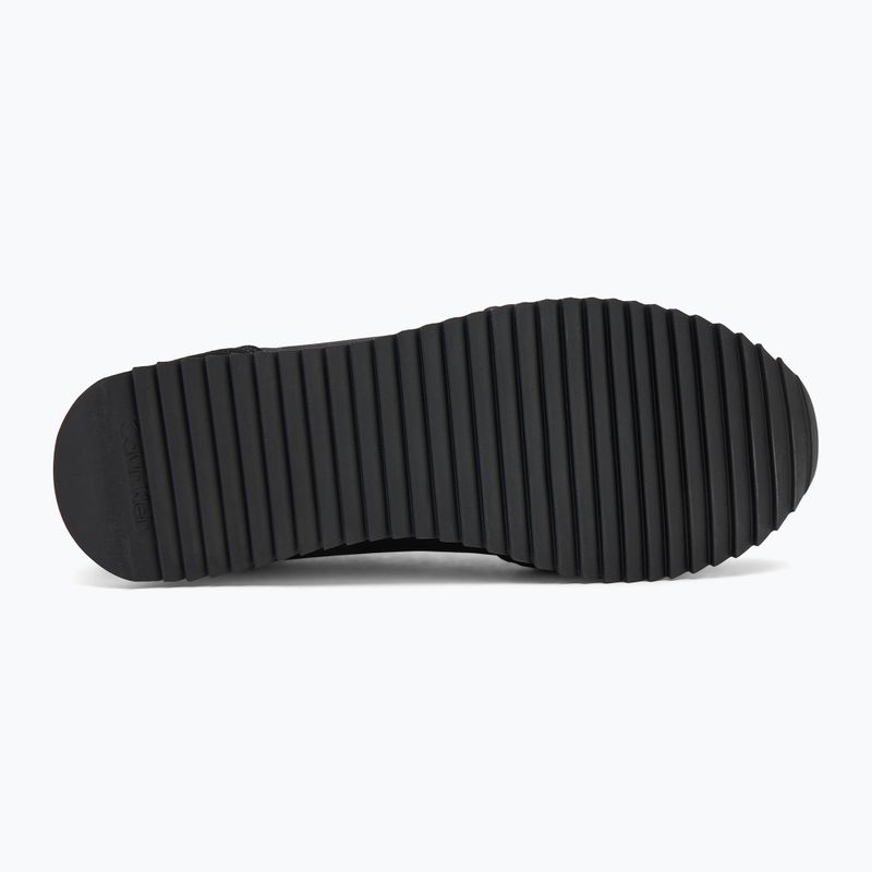 Dámské boty Calvin Klein YW0YW01644 Runner Laceup Sock Mg Nylon Mix black 4