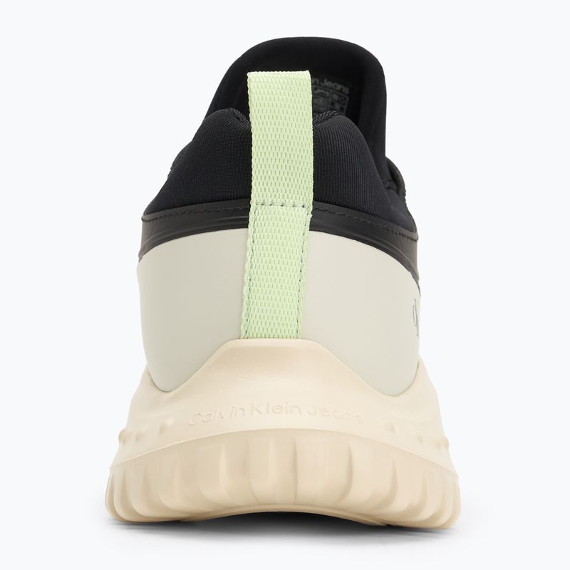 Dámské boty Calvin Klein YW0YW01855 Eva Runner Sock Mg Tech Mix black/pistachio/white jade 6
