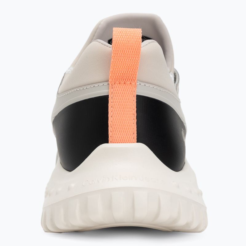 Dámské boty Calvin Klein  YW0YW01855 Eva Runner Sock Mg Tech Mix monstruck/creamy white/orange 6
