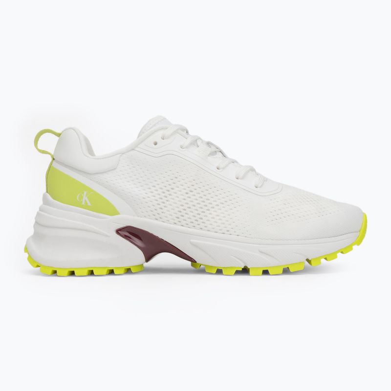 Dámské boty Calvin Klein YW0YW01856 Hike Runner Mg Tech Knit bright white wild lime/andora 2