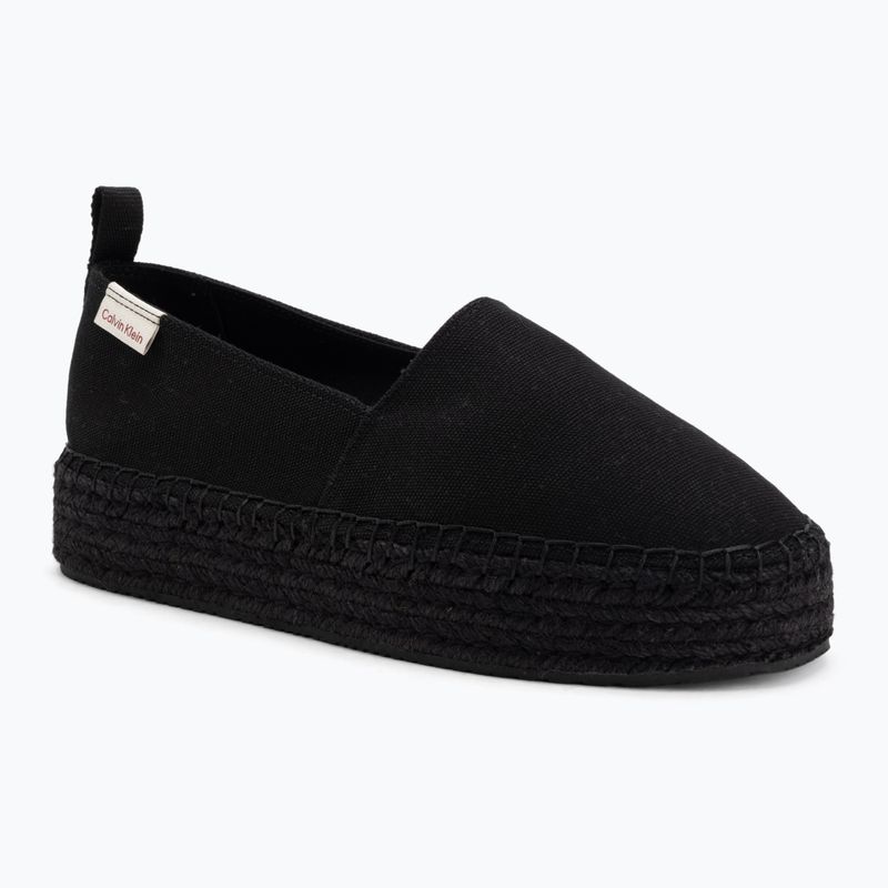 Dámské espadrilky Calvin Klein YW0YW01871 Platform ML CS ck black