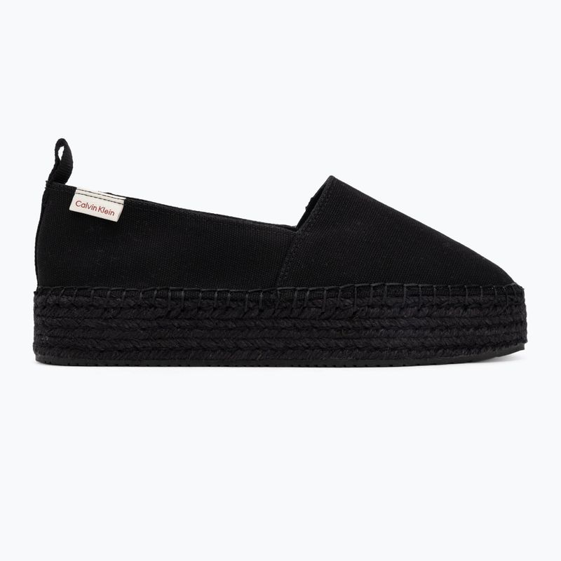 Dámské espadrilky Calvin Klein YW0YW01871 Platform ML CS ck black 2