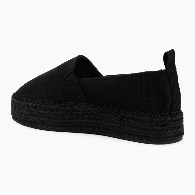 Dámské espadrilky Calvin Klein YW0YW01871 Platform ML CS ck black 3