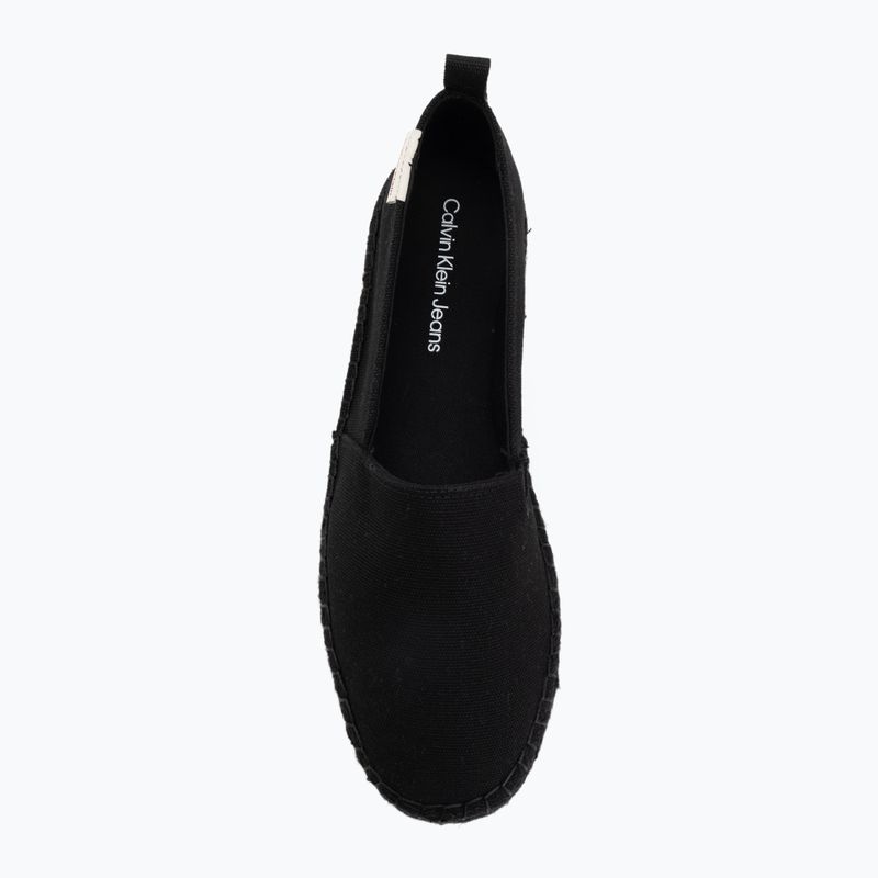 Dámské espadrilky Calvin Klein YW0YW01871 Platform ML CS ck black 5
