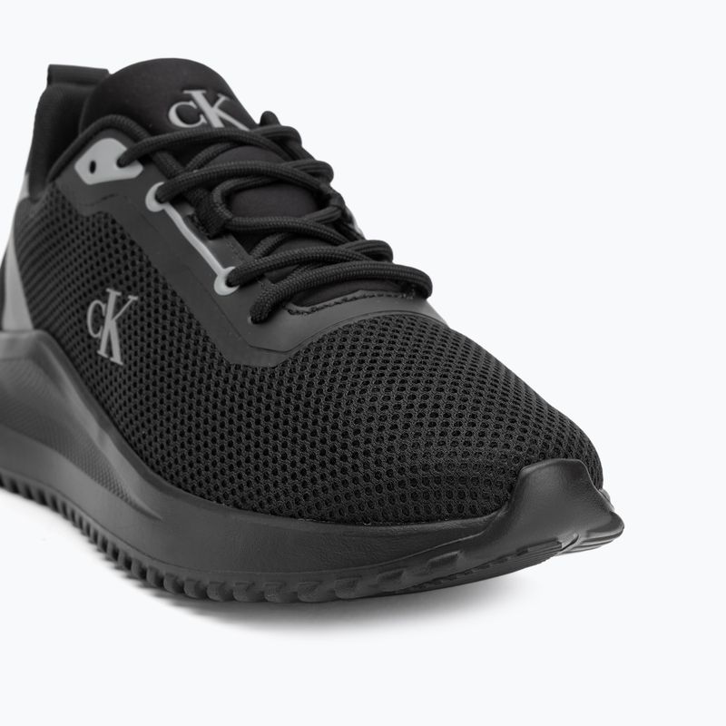 Dámské boty Calvin Klein YW0YW01851 Eva Runner L-Up Mix Mesh Logo Ck black/mockingbird 7
