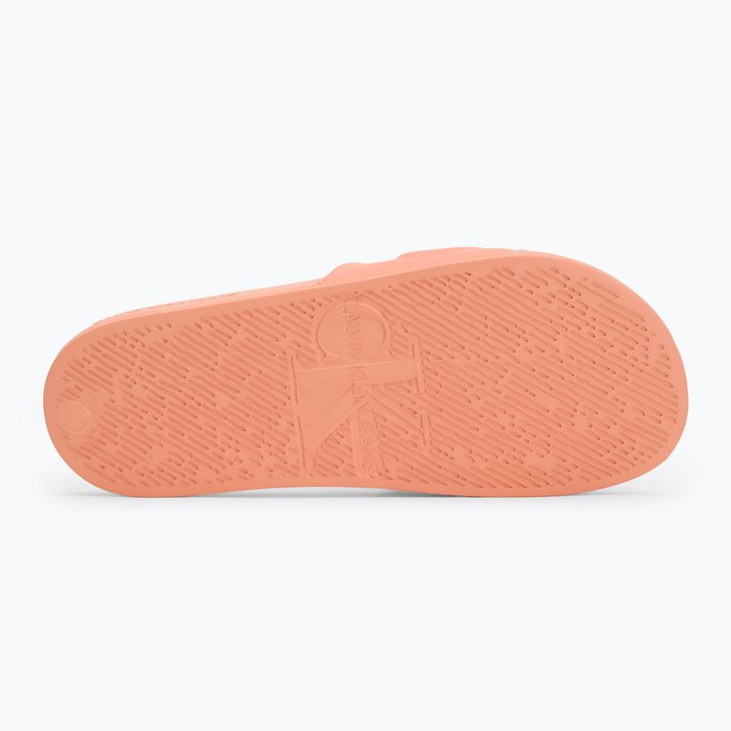 Dámské nazouváky Calvin Klein YW0YW01879 Pu Hf Mg powder orange 4