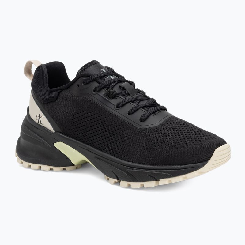 Dámské boty Calvin Klein YW0YW01856 Hike Runner Mg Tech Knit black/pistachio/white jade