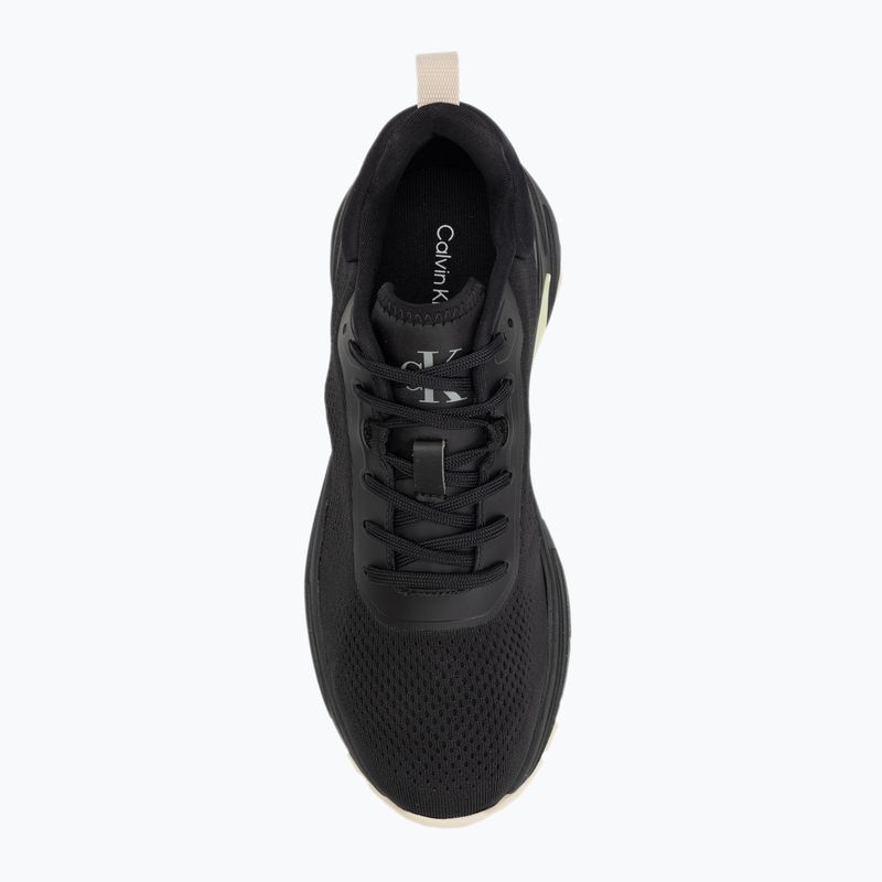 Dámské boty Calvin Klein YW0YW01856 Hike Runner Mg Tech Knit black/pistachio/white jade 5