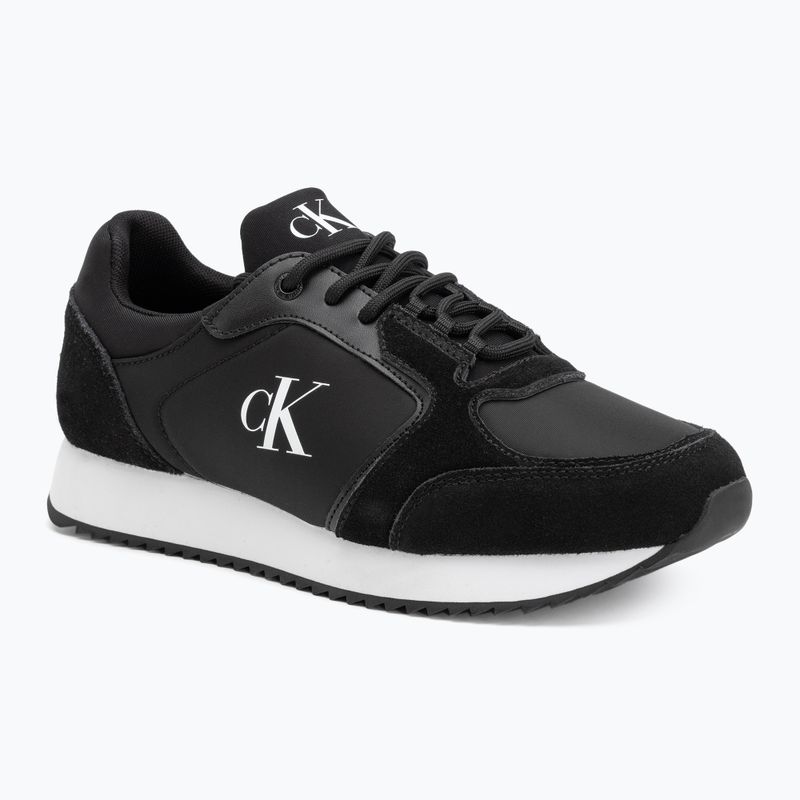 Pánské boty Calvin Klein YM0YM01326 Retro Runner Sock Lace Up Ny-Su Calvin Navy/Bright White/Gum