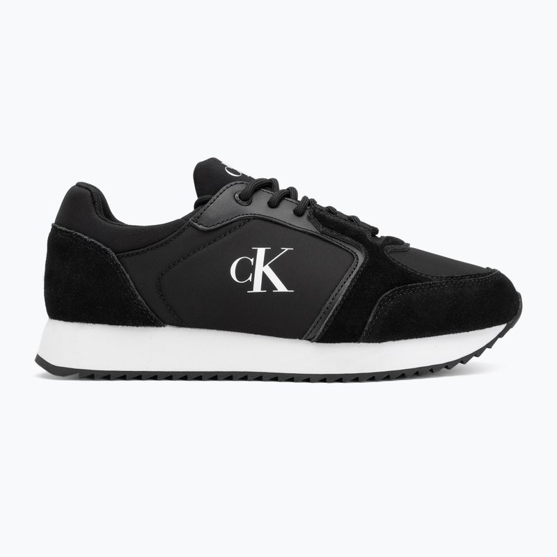 Pánské boty Calvin Klein YM0YM01326 Retro Runner Sock Lace Up Ny-Su Calvin Navy/Bright White/Gum 2
