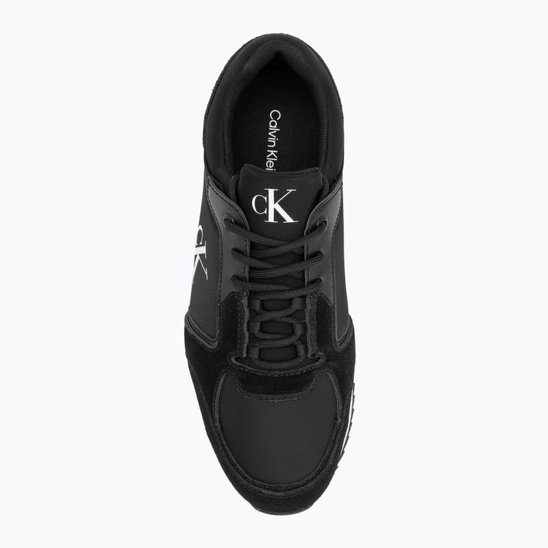 Pánské boty Calvin Klein YM0YM01326 Retro Runner Sock Lace Up Ny-Su Calvin Navy/Bright White/Gum 5