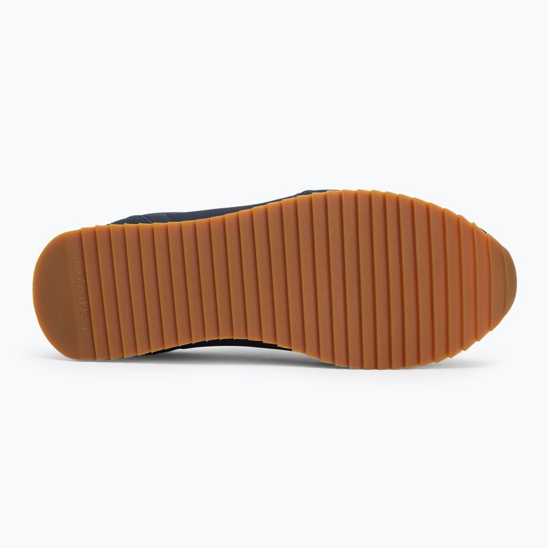 Pánské boty Calvin Klein YM0YM01326 Retro Runner Sock Lace Up Ny-Su Calvin Navy/Bright White/Gum 4