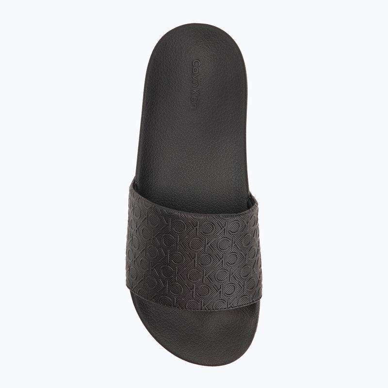 Nazouváky Calvin Klein Dámské HW0HW02541 Pool Slide Mono Ck Black 5