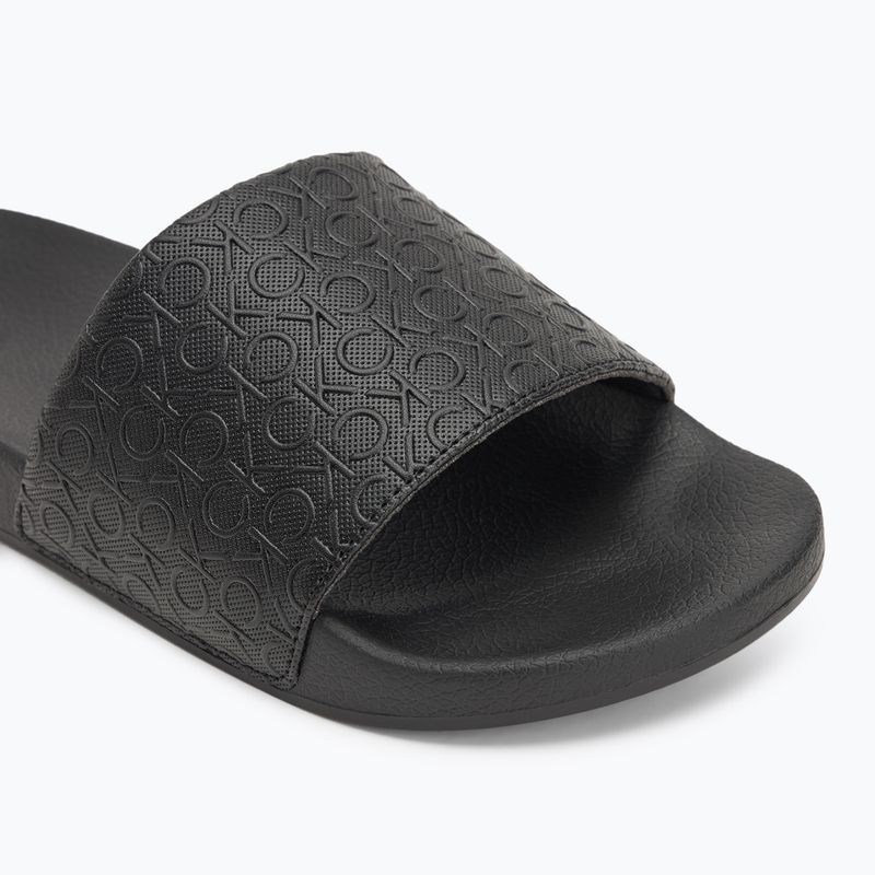 Nazouváky Calvin Klein Dámské HW0HW02541 Pool Slide Mono Ck Black 7