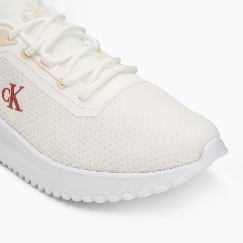 Pánské boty Calvin Klein YM0YM01285 Hike Runner Mix Mesh Bright White/Moonstruck/Tandoori 7