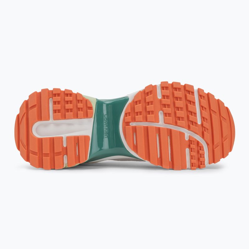 Pánské boty Calvin Klein YM0YM01292 Hike Runner Casual Ny-Su Bright White/Wild Green/Tigerilily 4