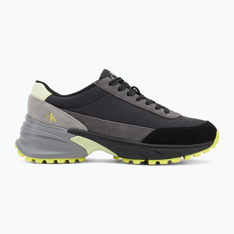 Pánské boty Calvin Klein YM0YM01292 Hike Runner Casual Ny-Su Ck Black/Granite Grey/Wild Lime 2