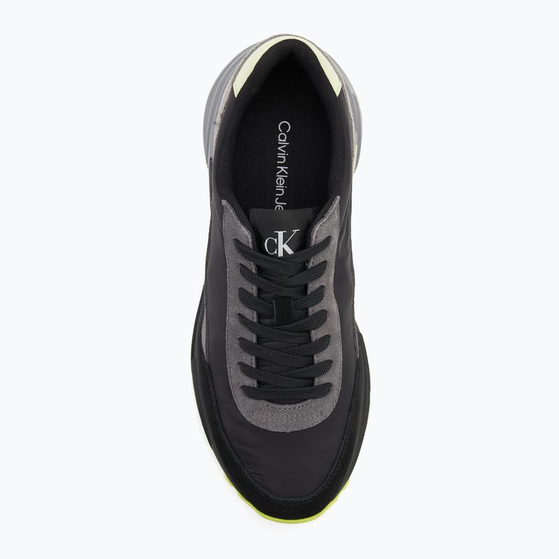 Pánské boty Calvin Klein YM0YM01292 Hike Runner Casual Ny-Su Ck Black/Granite Grey/Wild Lime 5