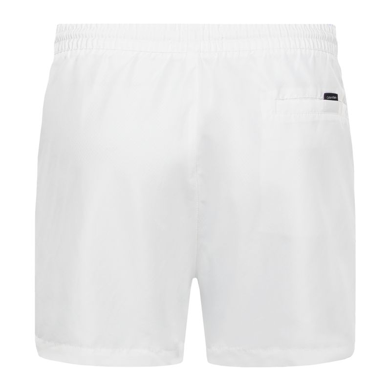 Pánské plavecké šortky Calvin Klein Medium Drawstring white 2