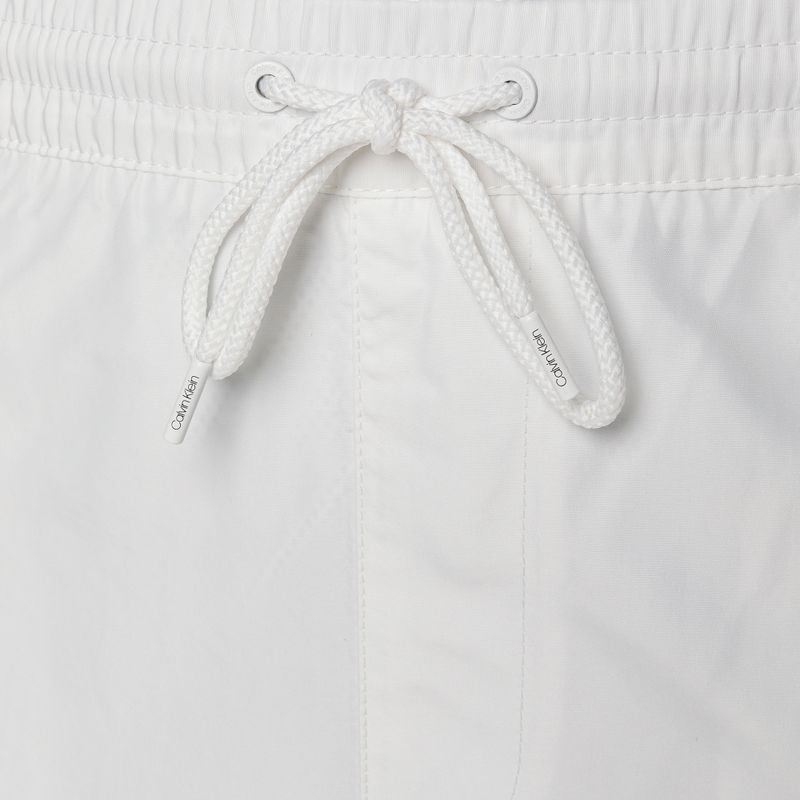 Pánské plavecké šortky Calvin Klein Medium Drawstring white 7