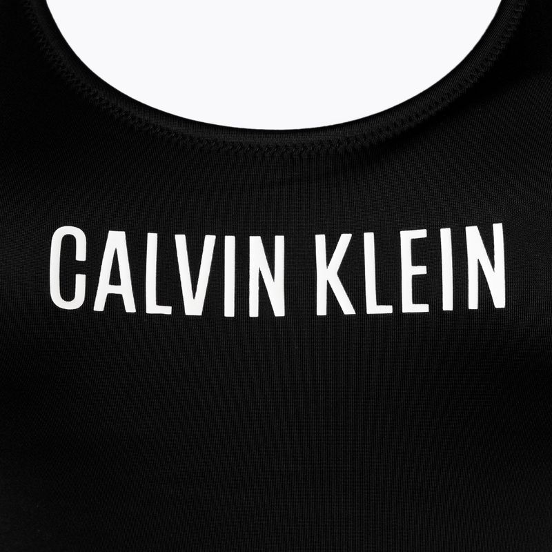 Dámské jednodílné plavky Calvin Klein Scoop Back Black 3