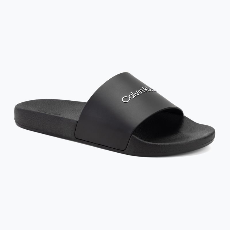 Pánské nazouváky Calvin Klein HM0HM00455 Pool Slide Rubber black