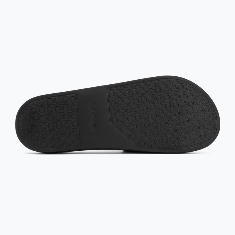 Pánské nazouváky Calvin Klein HM0HM00455 Pool Slide Rubber black 4