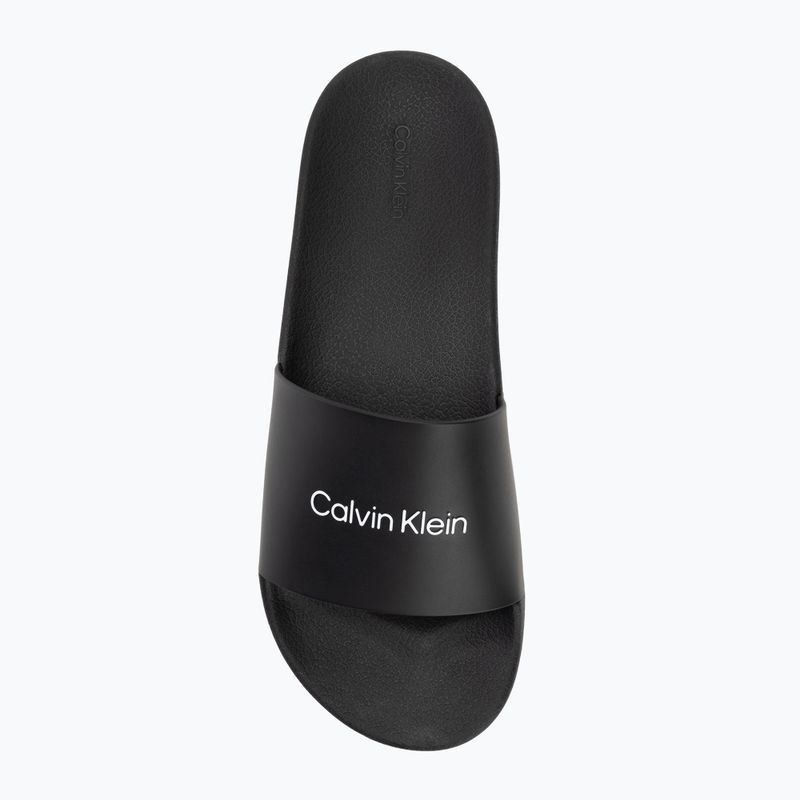 Pánské nazouváky Calvin Klein HM0HM00455 Pool Slide Rubber black 5