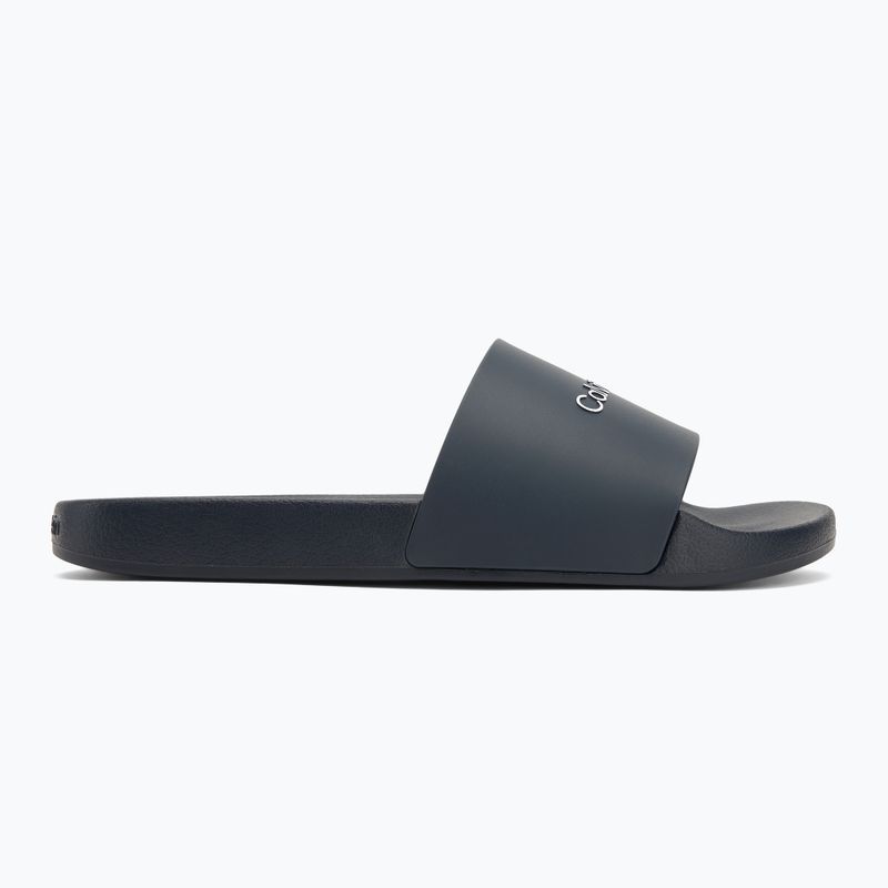 Pánské nazouváky Calvin Klein HM0HM00455 Pool Slide Rubber navy 2