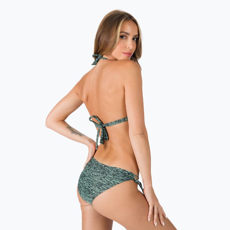 Dámské plavky Protest Prtadmirer Halter C-Cup Green/Black P7616321 3