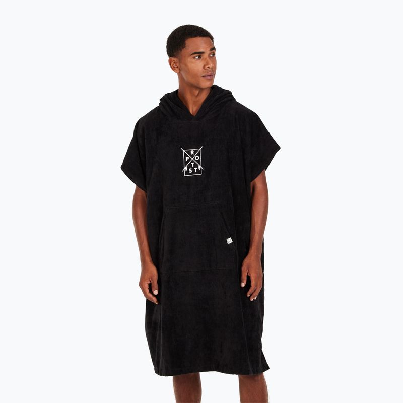 Pánské pončo Protest Prtpurdey true black 3