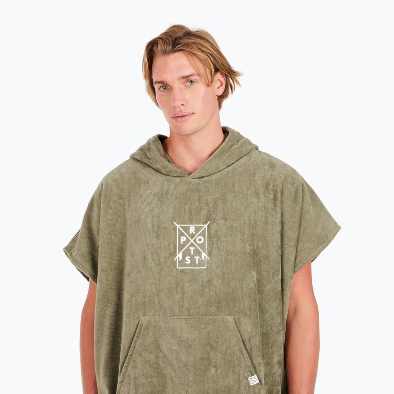 Pánské pončo Protest Prtpurdey artichoke green 5