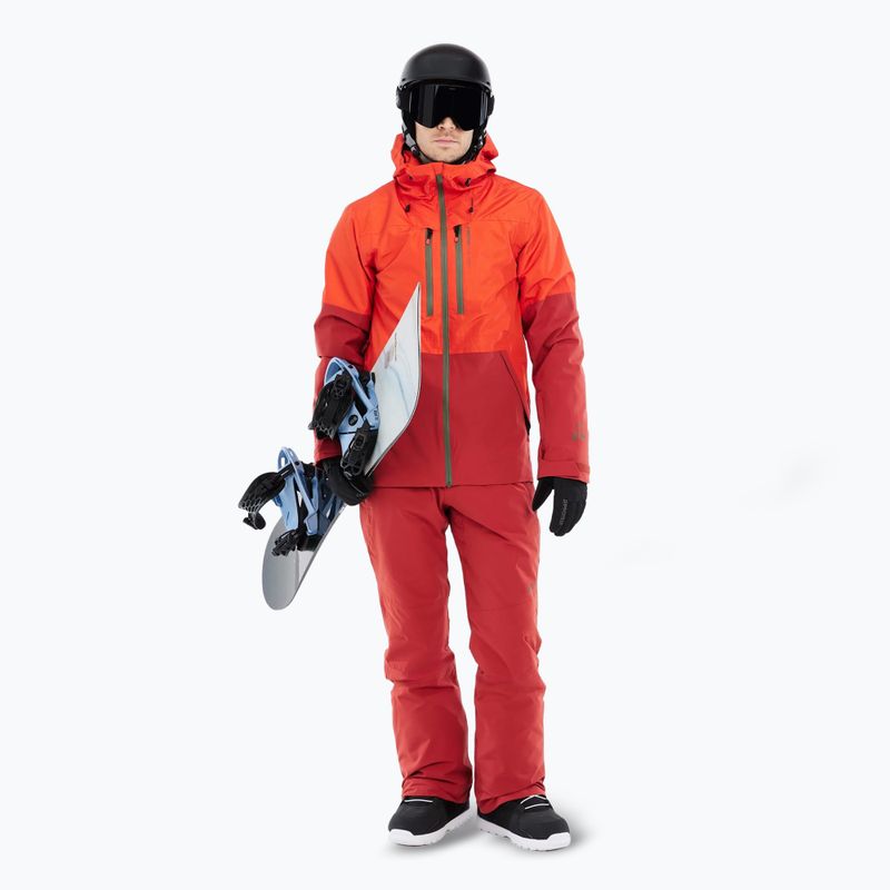 Pánská snowboardová bunda Protest Prtbakie burnt orange 2