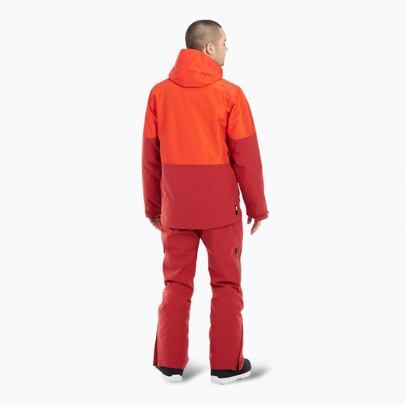 Pánská snowboardová bunda Protest Prtbakie burnt orange 3