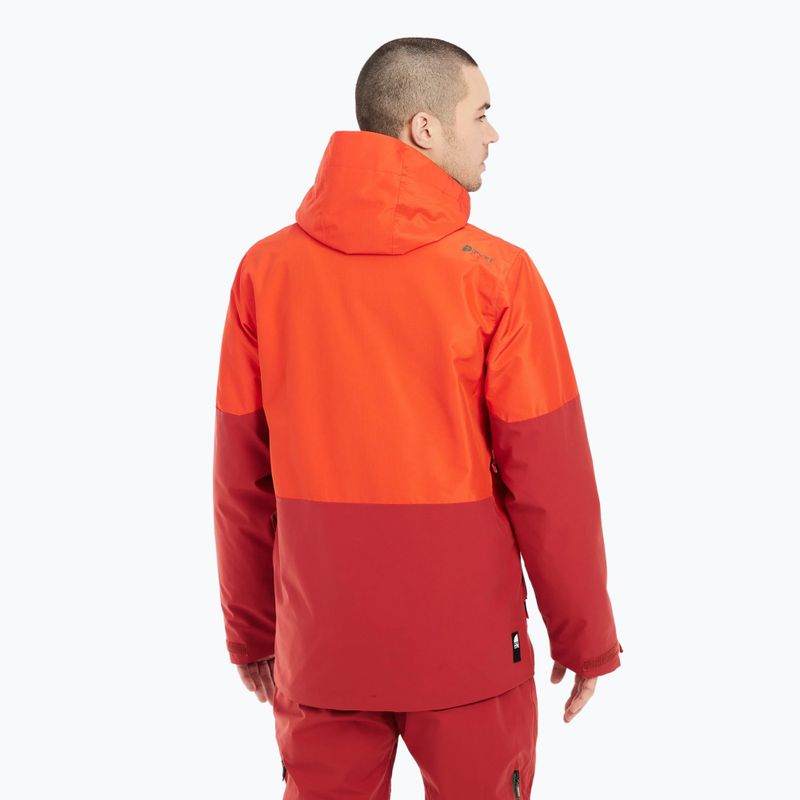 Pánská snowboardová bunda Protest Prtbakie burnt orange 4