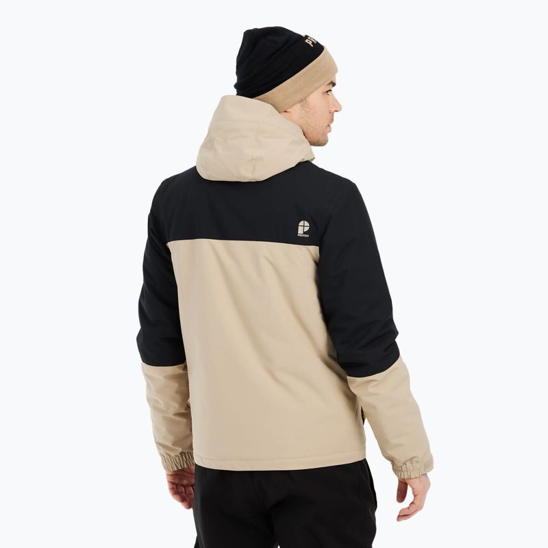 Pánská snowboardová bunda  Protest Prtchoose bamboobeige 4