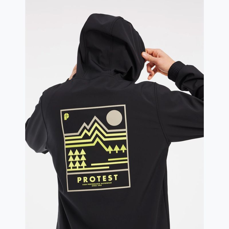 Pánská snowboardová bunda Protest Prtgalaxy true black 5