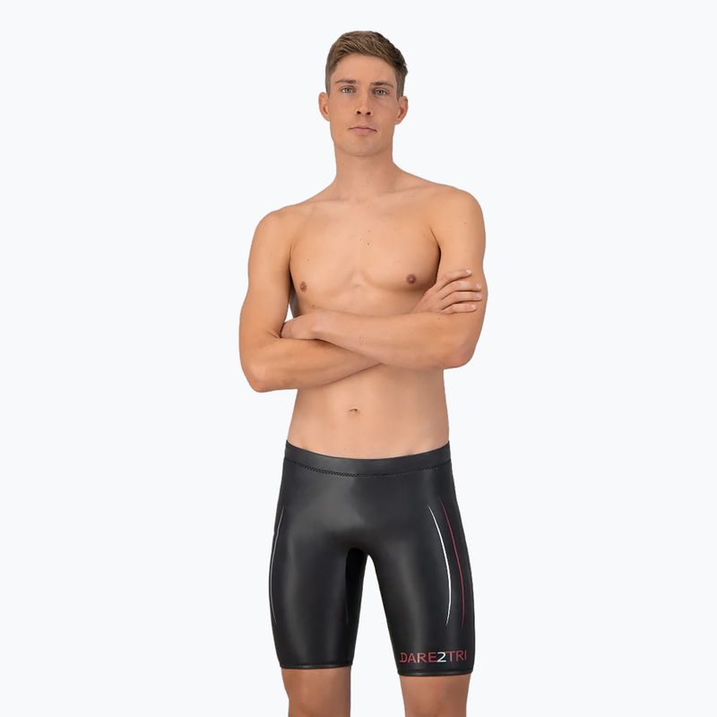 Dare2Tri Swimshort neoprenové šortky černé 3