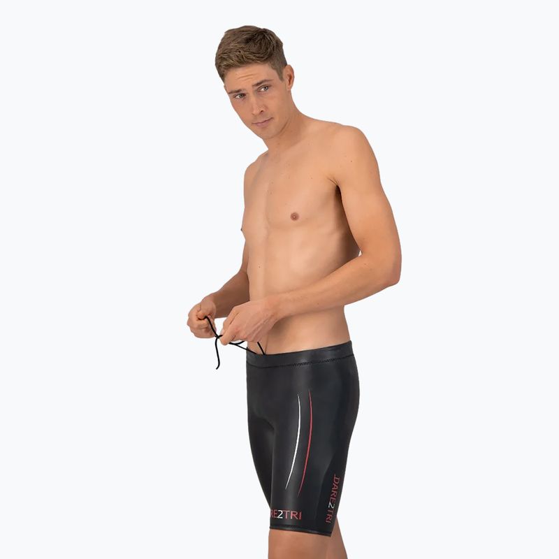 Dare2Tri Swimshort neoprenové šortky černé 4