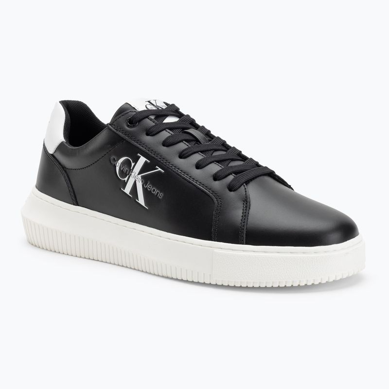 Pánské boty Calvin Klein YM0YM00681 Chunky Cupsole Monologo Lth triple black/bright white