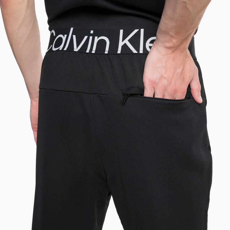 Pánské tréninkové kalhoty Calvin Klein Knit BAE black beauty 5