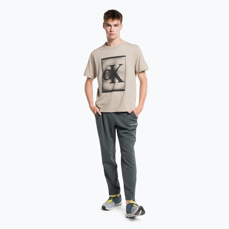 Pánské zimní lněné tričko Calvin Klein 2