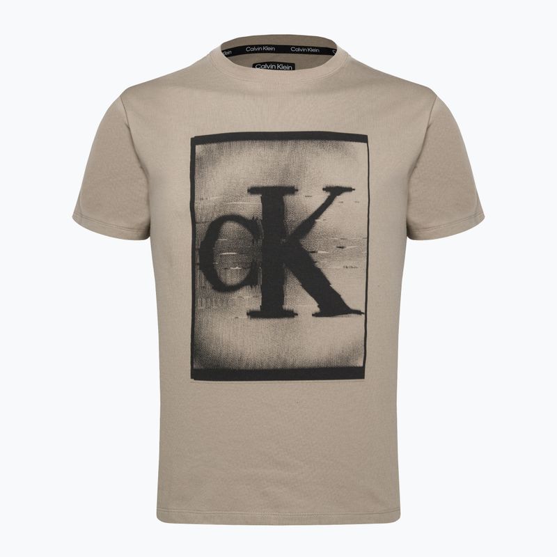 Pánské zimní lněné tričko Calvin Klein 5