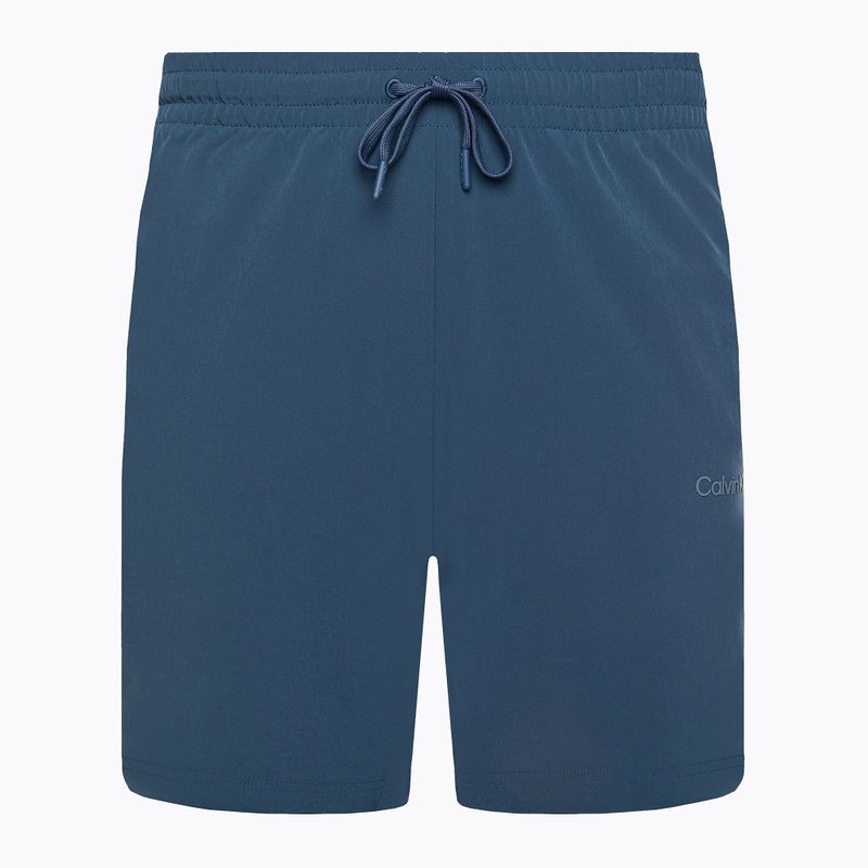 Pánské tréninkové šortky Calvin Klein 7" Woven DBZ crayon blue 5