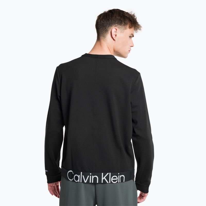 Pánská mikina Calvin Klein Pullover BAE black beauty 3